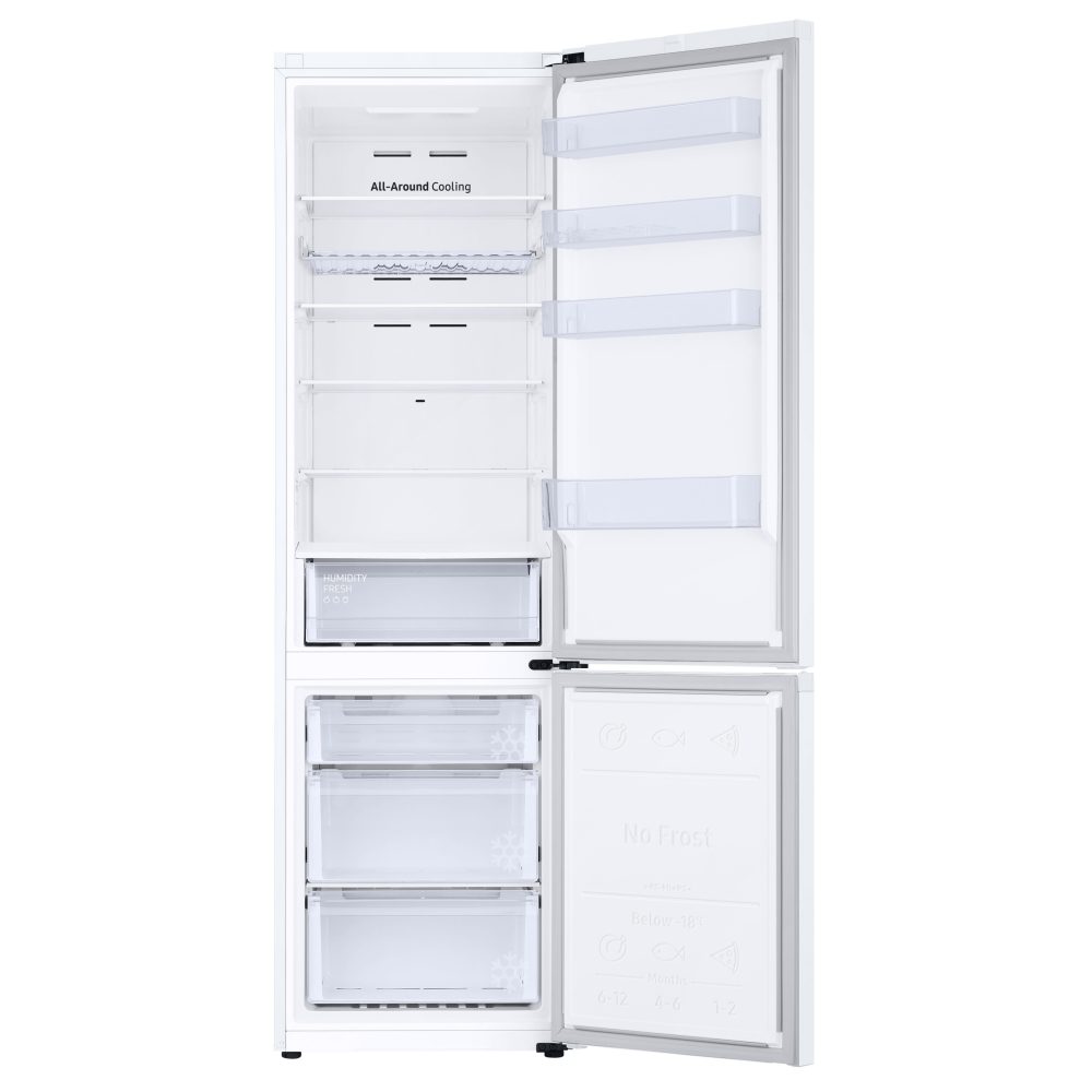 Samsung 60cm Series 5 Frost Free SpaceMax Fridge Freezer RB38C602CWW - White Samsung 60cm Series 5 Frost Free SpaceMax Fridge Freezer RB38C602CWW - White