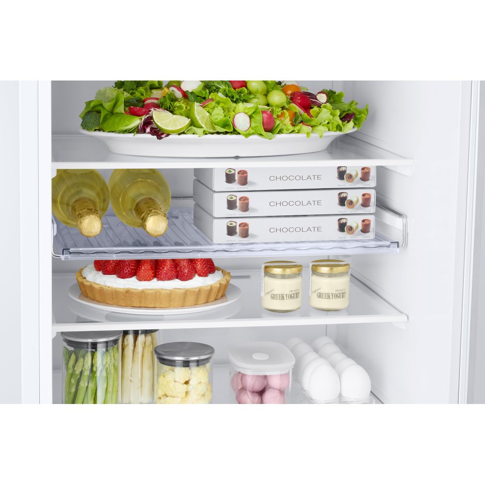 Samsung 60cm Series 5 Frost Free SpaceMax Fridge Freezer RB38C602CWW - White Samsung 60cm Series 5 Frost Free SpaceMax Fridge Freezer RB38C602CWW - White