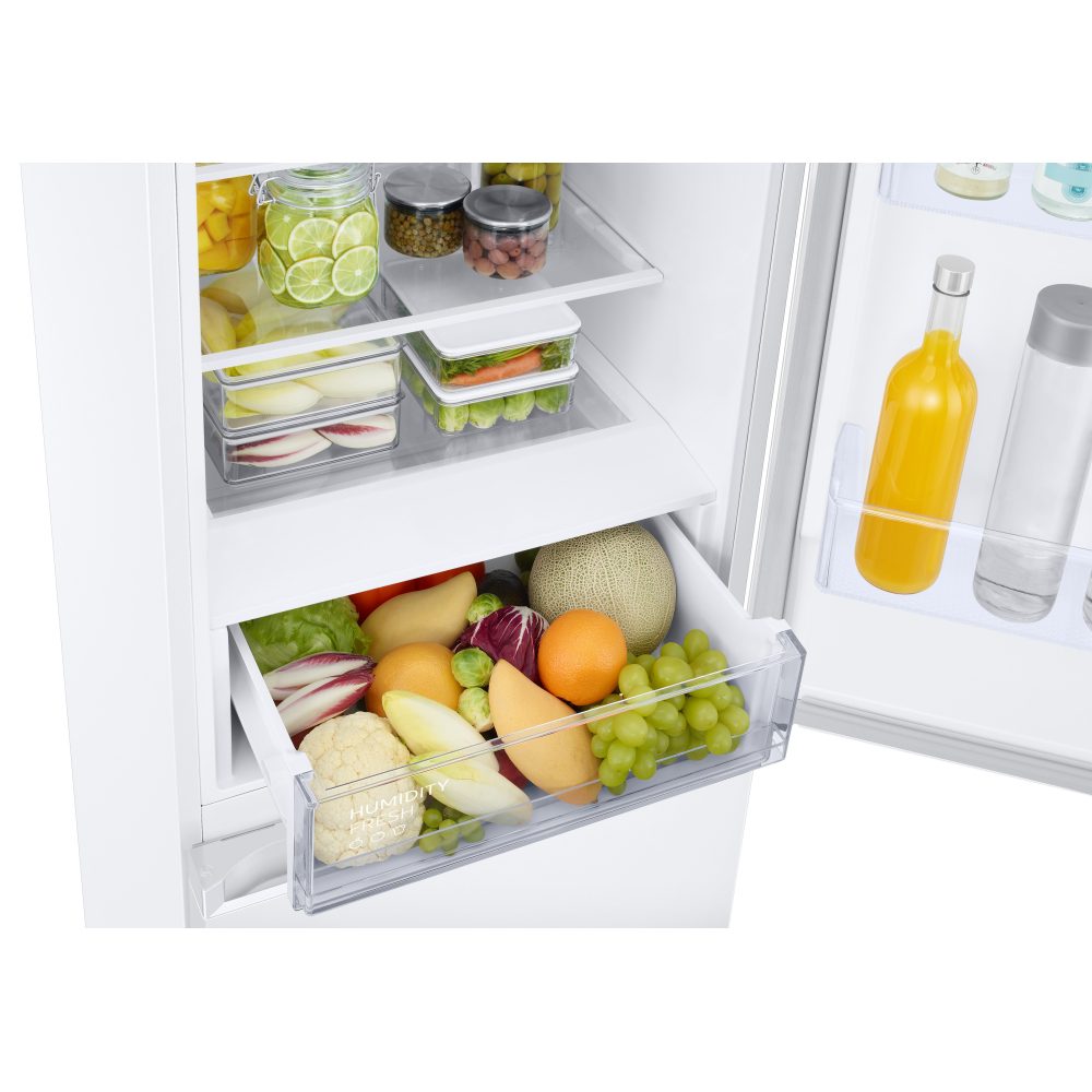 Samsung 60cm Series 5 Frost Free SpaceMax Fridge Freezer RB38C602CWW - White Samsung 60cm Series 5 Frost Free SpaceMax Fridge Freezer RB38C602CWW - White