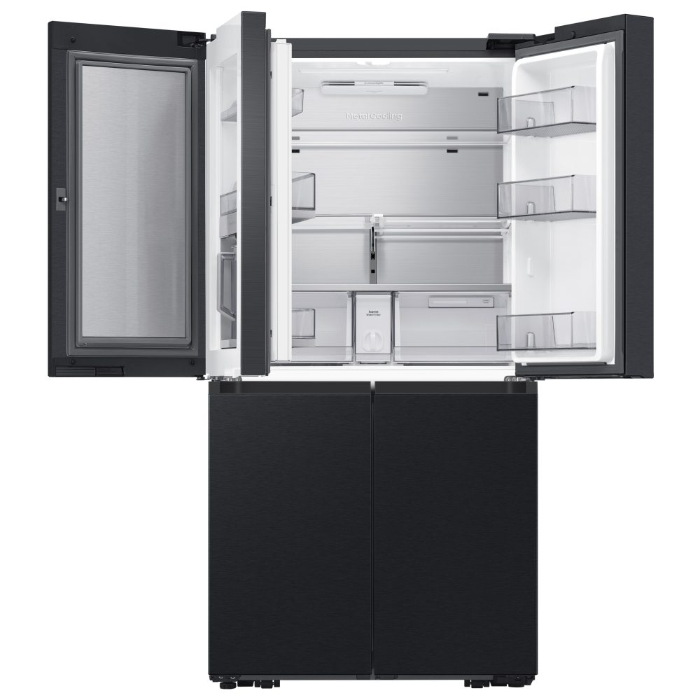 Samsung Series 9 French Style 4 Door Fridge Freezer With Ice & Water RF65DG960EB1EU - Black Steel Samsung Series 9 French Style 4 Door Fridge Freezer With Ice & Water RF65DG960EB1EU - Black Steel