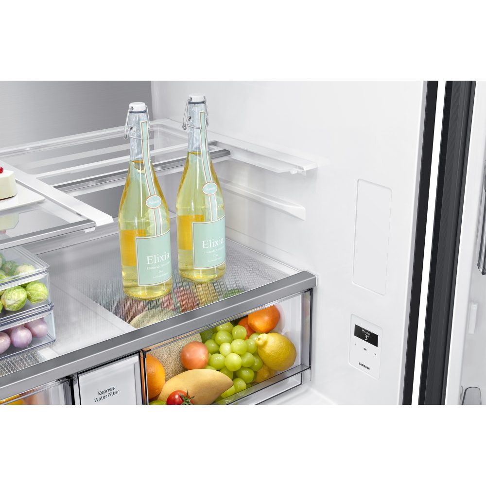 Samsung Series 9 French Style 4 Door Fridge Freezer With Ice & Water RF65DG960EB1EU - Black Steel Samsung Series 9 French Style 4 Door Fridge Freezer With Ice & Water RF65DG960EB1EU - Black Steel