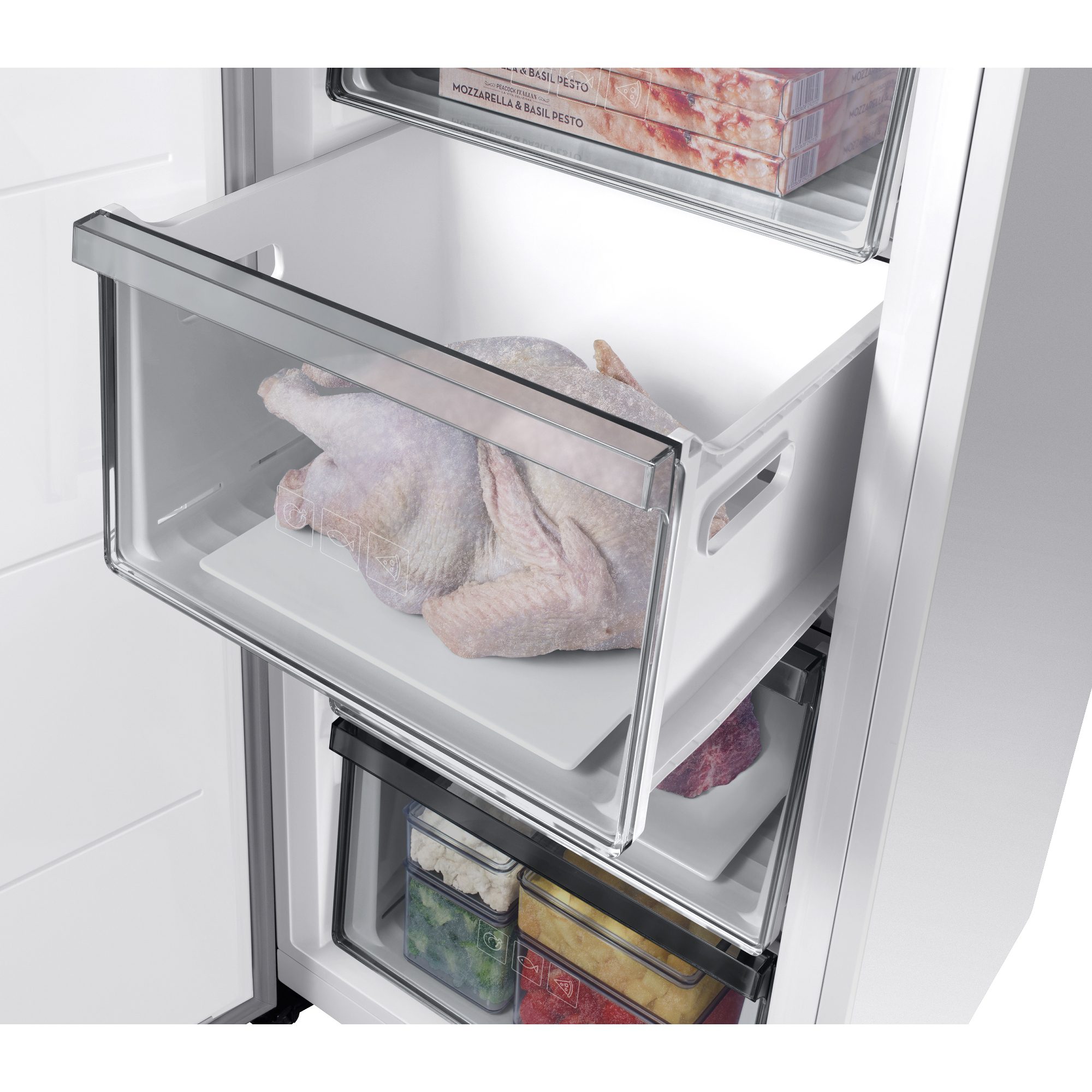 Samsung RZ32C7BD6WW 60cm Freestanding Frost Free Freezer - WHITE Samsung RZ32C7BD6WW 60cm Freestanding Frost Free Freezer - WHITE