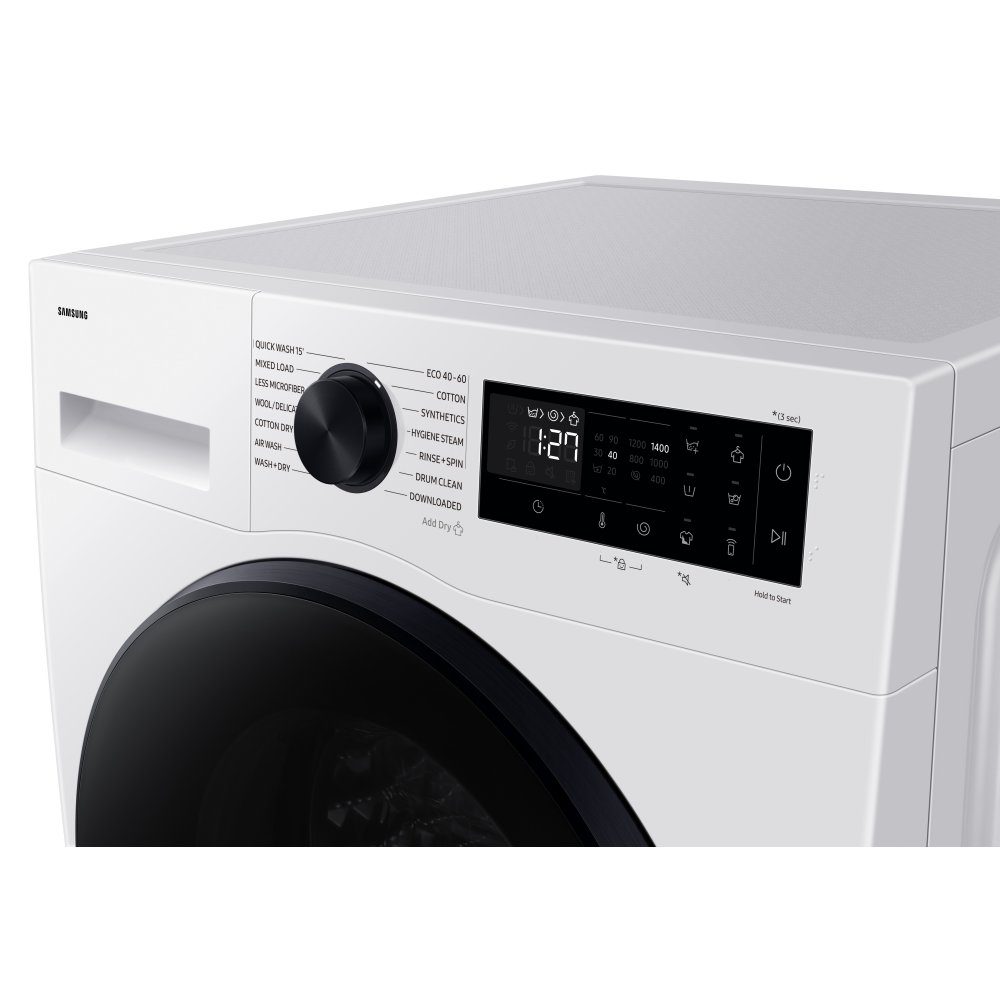Samsung Series 5 Ecobubble 9kg/6kg Washer Dryer WD90DG5B15BEEU - White Samsung Series 5 Ecobubble 9kg/6kg Washer Dryer WD90DG5B15BEEU - White