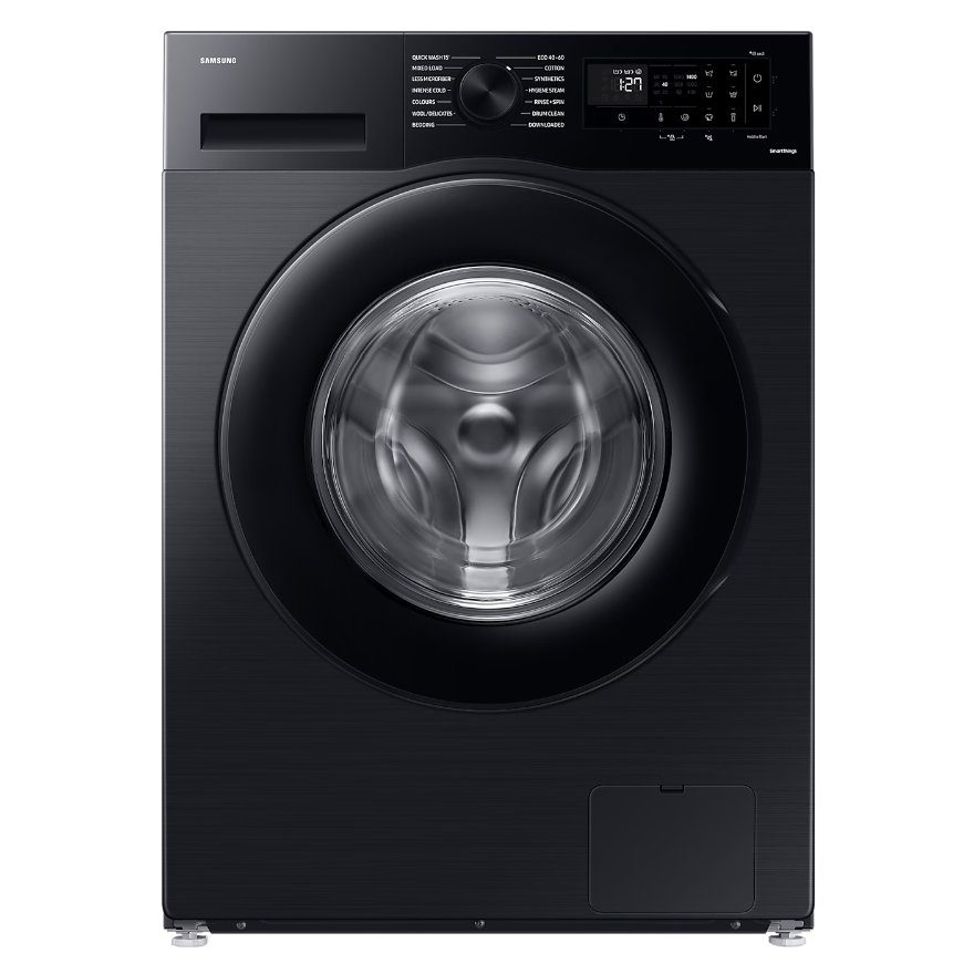 Samsung  9kg Series 5 Ecobubble Washing Machine 1400rpm WW90CGC04DABEU - Black