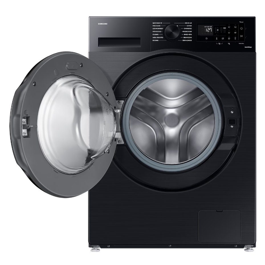Samsung 8kg Series 5 Ecobubble Steam Washing Machine 1400rpm WW80CGC04DAB - BLACK Samsung 8kg Series 5 Ecobubble Steam Washing Machine 1400rpm WW80CGC04DAB - BLACK