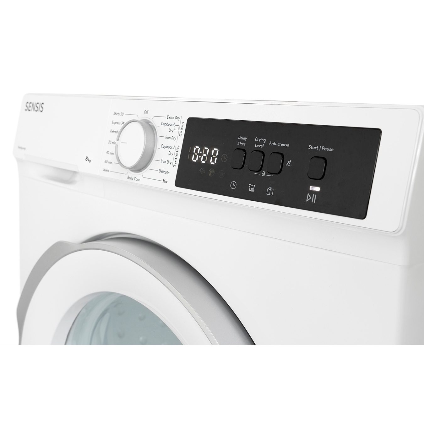 Sensis 8Kg Heat Pump Tumble Dryer TDHF018A2W - White Sensis 8Kg Heat Pump Tumble Dryer TDHF018A2W - White