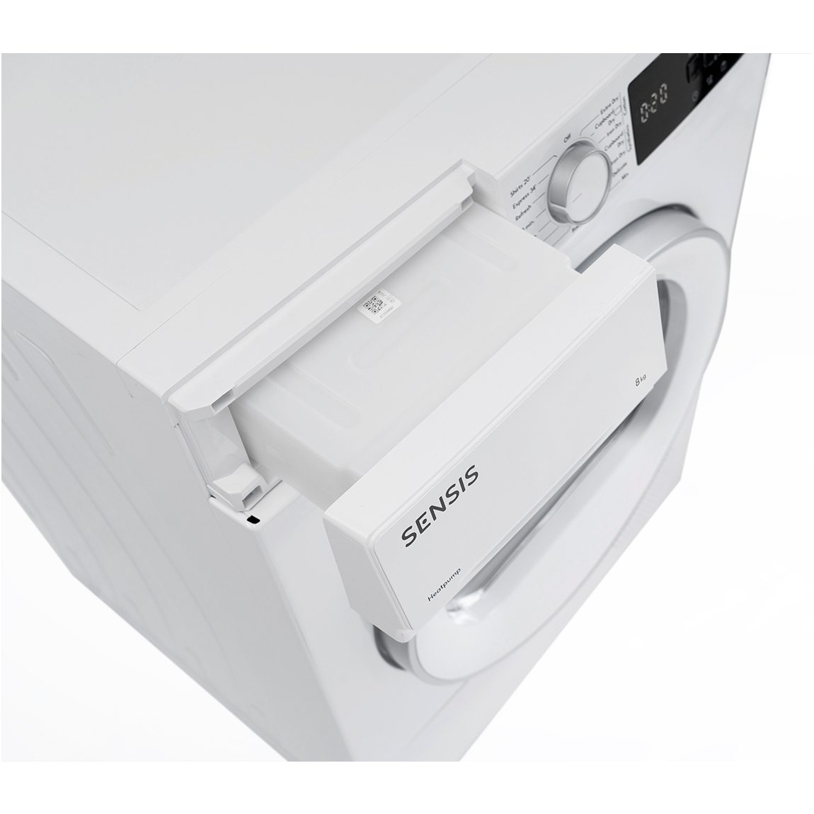 Sensis 8Kg Heat Pump Tumble Dryer TDHF018A2W - White Sensis 8Kg Heat Pump Tumble Dryer TDHF018A2W - White