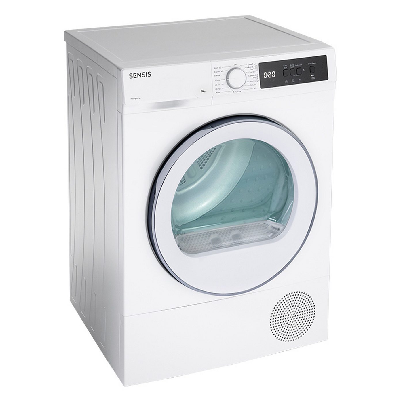Sensis 8Kg Heat Pump Tumble Dryer TDHF018A2W - White Sensis 8Kg Heat Pump Tumble Dryer TDHF018A2W - White