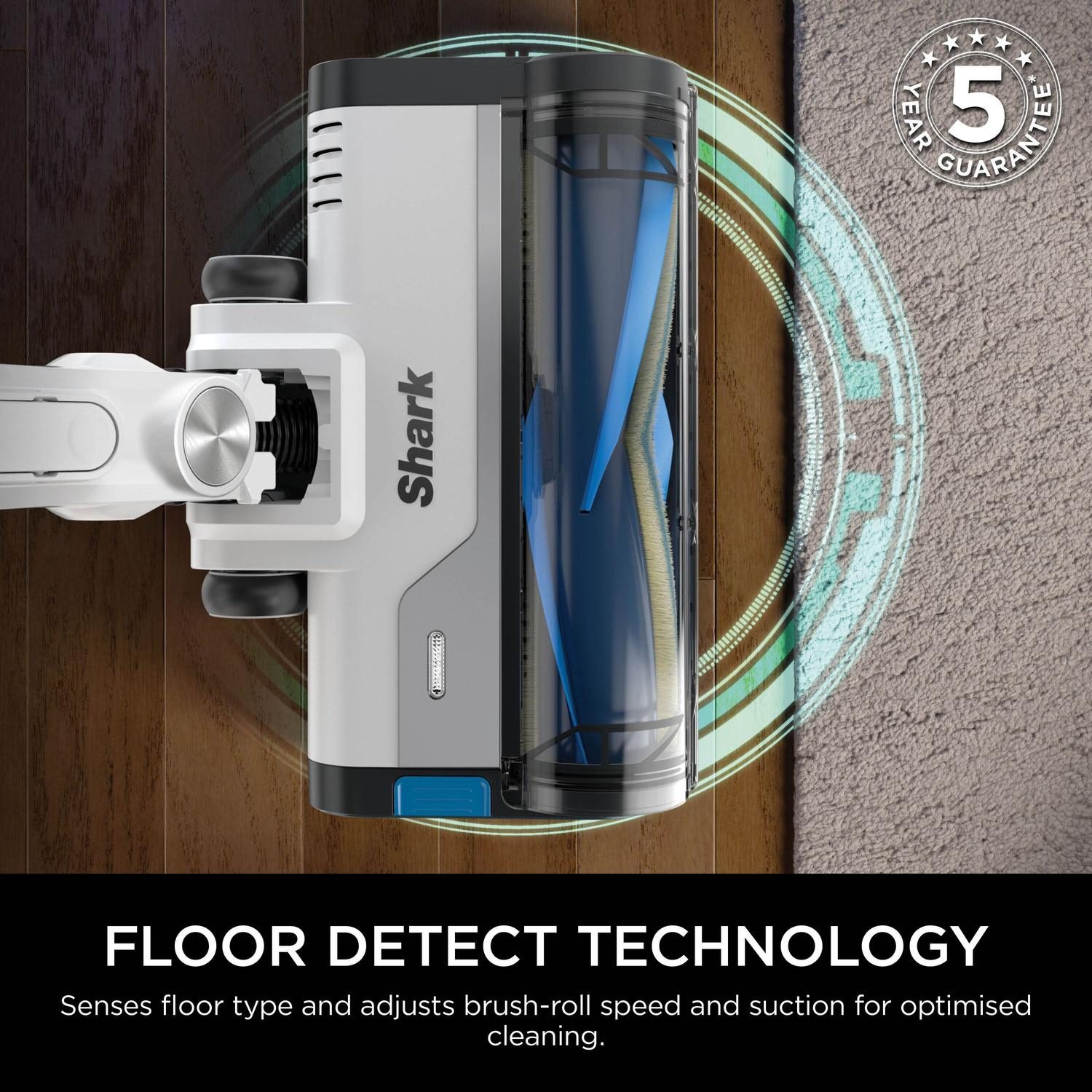 Shark PowerDetect Cordless Stick Vacuum Cleaner IZ380UKT - Grey Shark PowerDetect Cordless Stick Vacuum Cleaner IZ380UKT - Grey