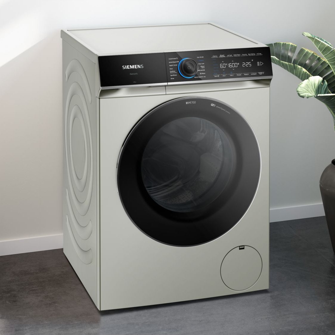 Siemens 11kg IQ-700 i-DOS Washing Machine 1600rpm WG66B2AXGB - Silver Siemens 11kg IQ-700 i-DOS Washing Machine 1600rpm WG66B2AXGB - Silver