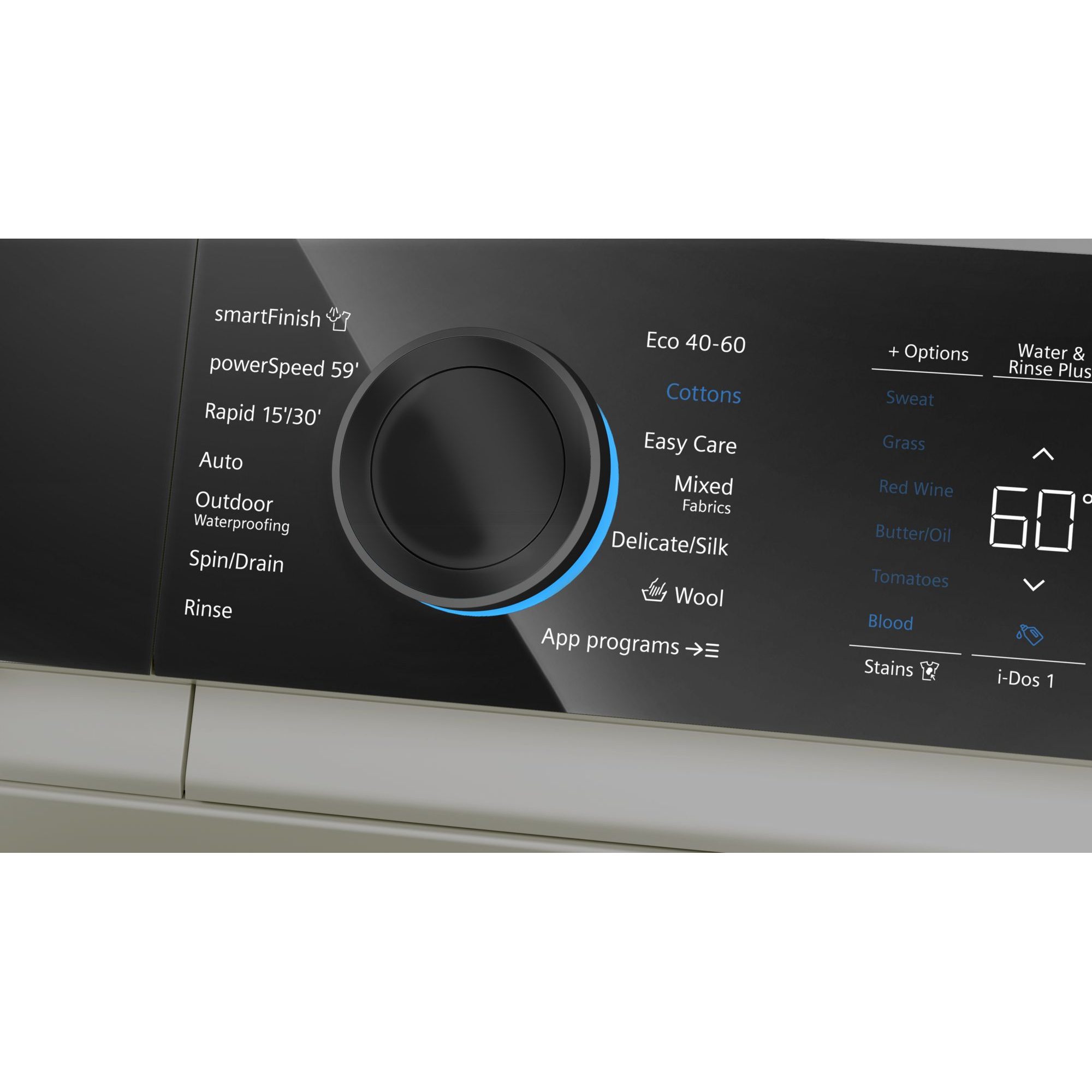 Siemens 11kg IQ-700 i-DOS Washing Machine 1600rpm WG66B2AXGB - Silver Siemens 11kg IQ-700 i-DOS Washing Machine 1600rpm WG66B2AXGB - Silver