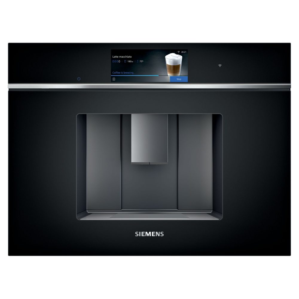 Siemens  IQ-700 Fully Automatic Built In Coffee Machine CT718L1B0 - Black