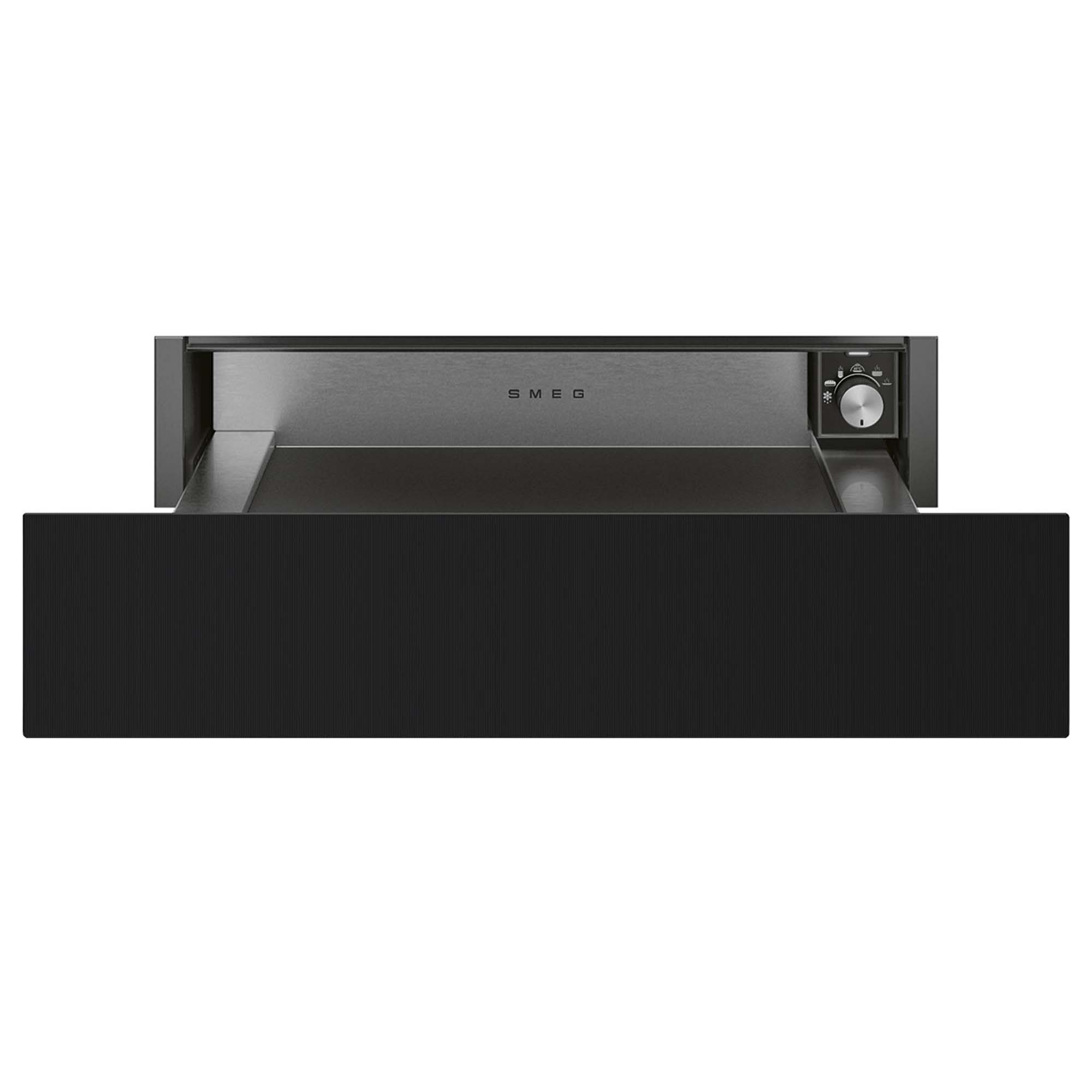Smeg  14cm Musa Warming Drawer CPR215B - Black