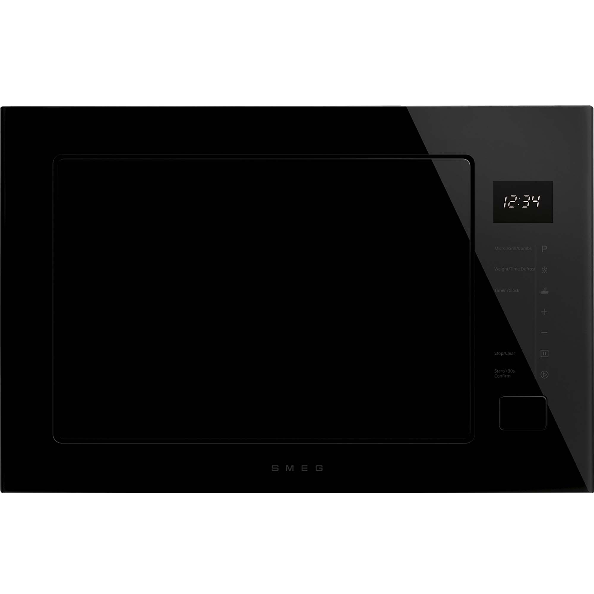 Smeg  Musa Built In Microwave And Grill FMI225BI - Black