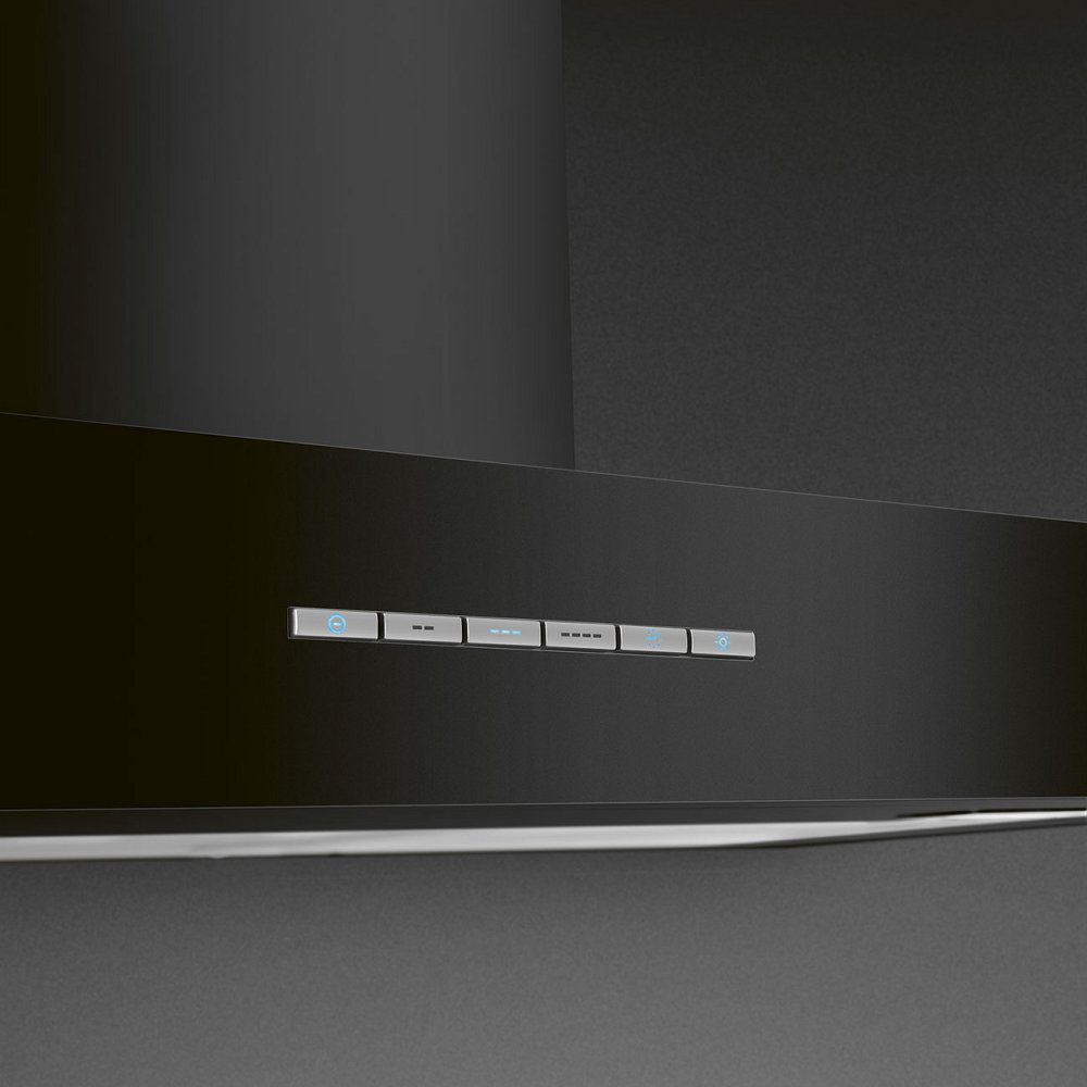Smeg 100cm Chimney Hood KBT100BL - BLACK Smeg 100cm Chimney Hood KBT100BL - BLACK