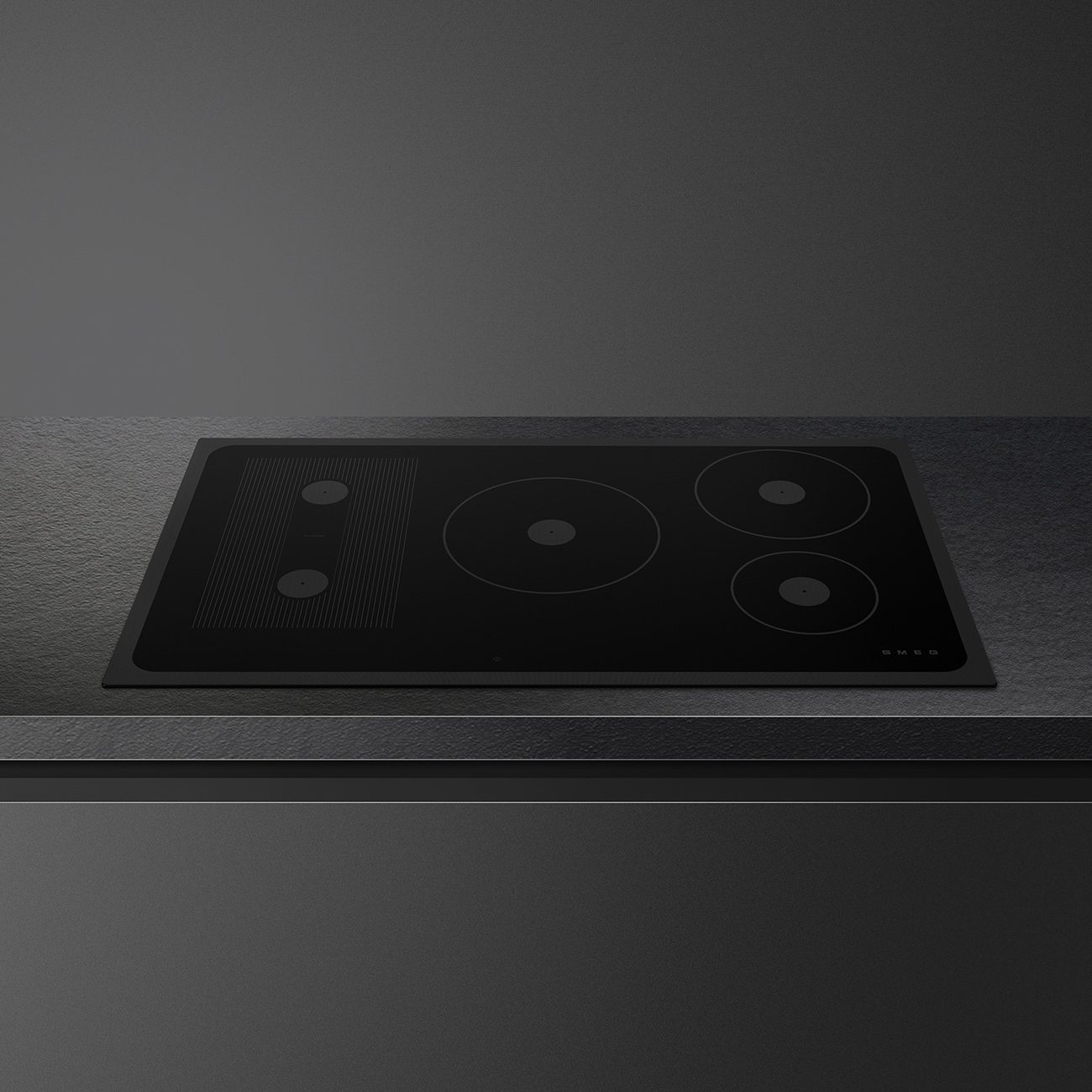 Smeg 90cm Musa 5 Zone Induction Hob SI1M24954D - Black Smeg 90cm Musa 5 Zone Induction Hob SI1M24954D - Black