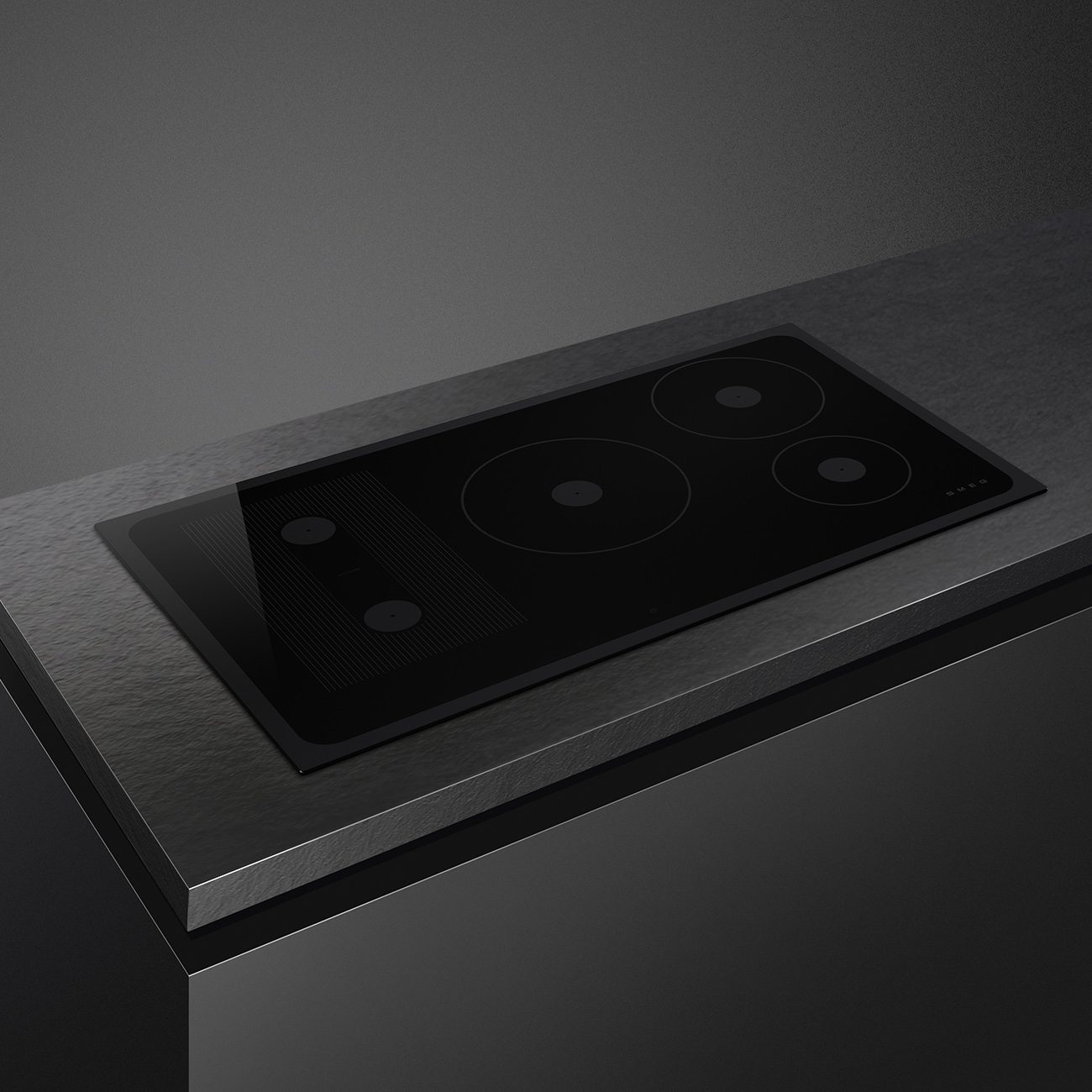 Smeg 90cm Musa 5 Zone Induction Hob SI1M24954D - Black Smeg 90cm Musa 5 Zone Induction Hob SI1M24954D - Black