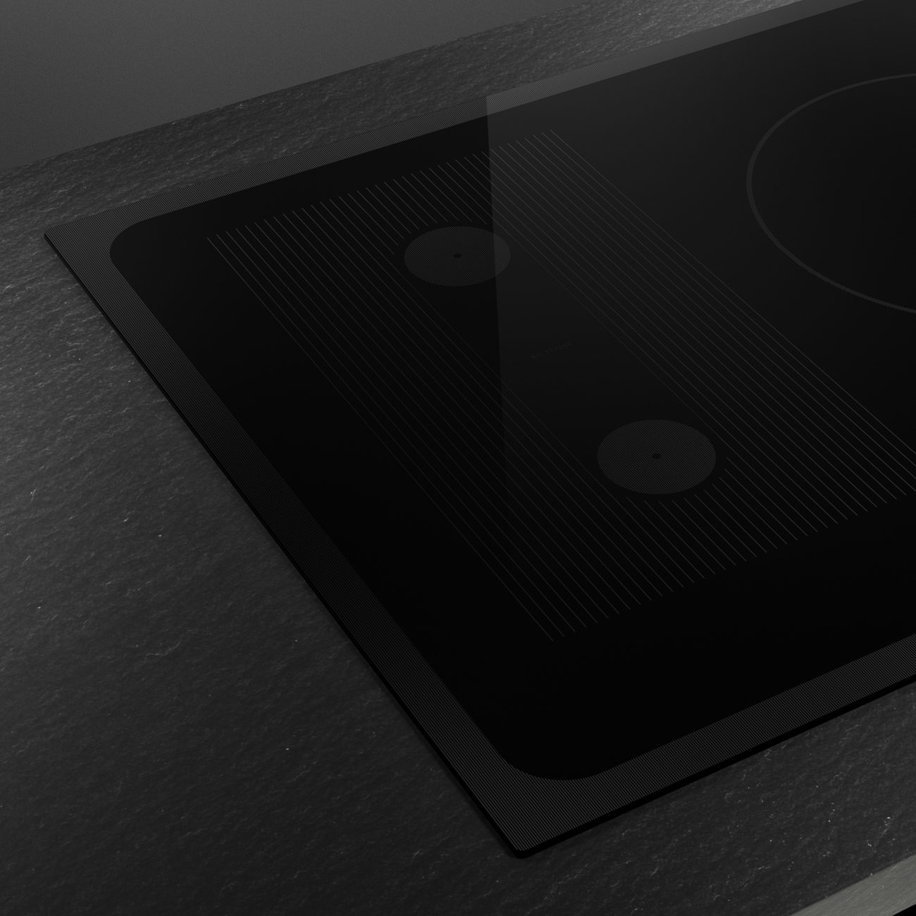 Smeg 90cm Musa 5 Zone Induction Hob SI1M24954D - Black Smeg 90cm Musa 5 Zone Induction Hob SI1M24954D - Black