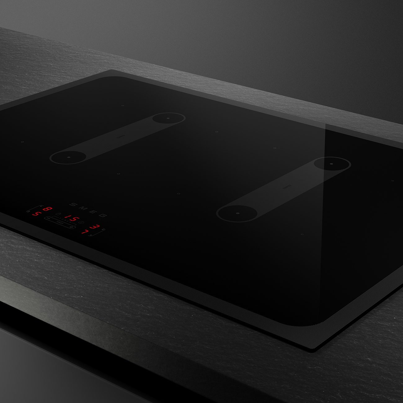 Smeg 75cm Musa 4 Zone Induction Hob SI2B22741D - Black Smeg 75cm Musa 4 Zone Induction Hob SI2B22741D - Black