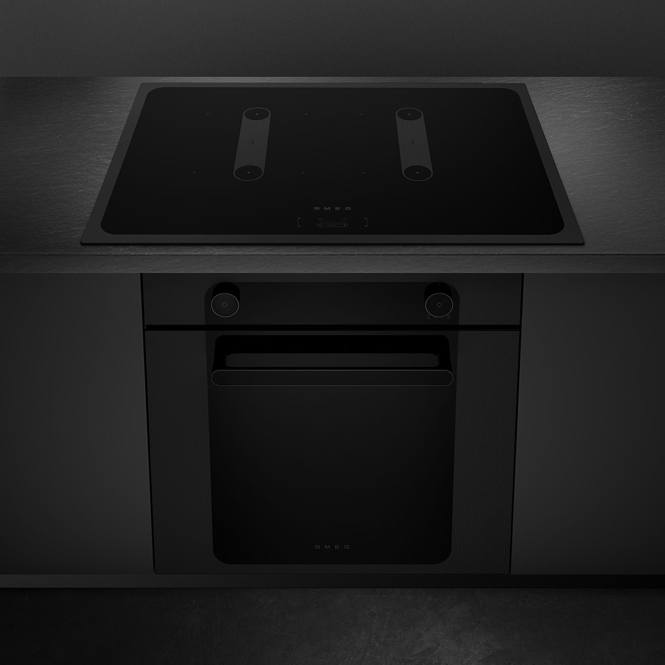 Smeg 75cm Musa 4 Zone Induction Hob SI2B22741D - Black Smeg 75cm Musa 4 Zone Induction Hob SI2B22741D - Black