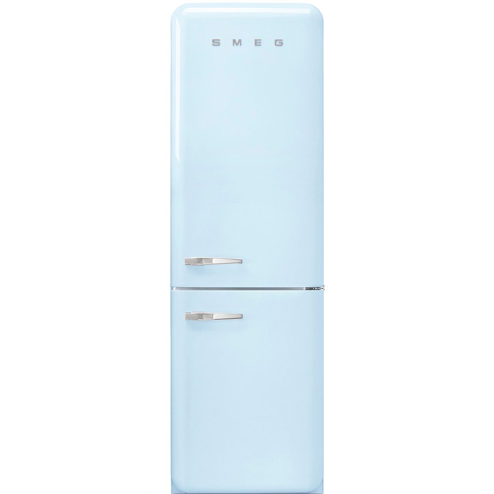 Smeg  60cm 50s Style Right Hand Hinge Fridge Freezer FAB32RPB6UK - Pastel Blue