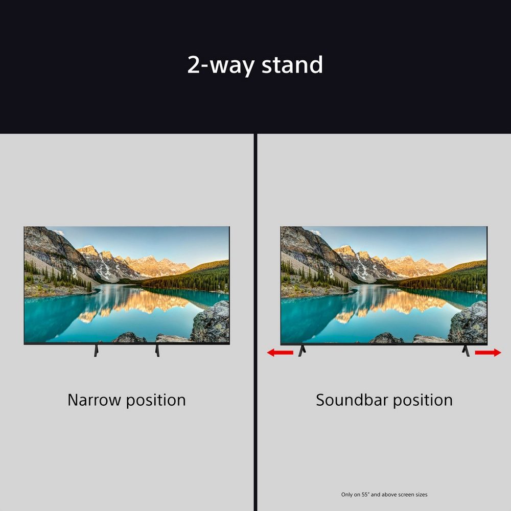 Sony 2025 55" 4K BRAVIA 3 LED HDR Smart TV K55S38B - Black Sony 2025 55" 4K BRAVIA 3 LED HDR Smart TV K55S38B - Black