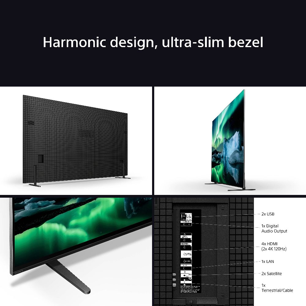 Sony 2024 65" 4K BRAVIA 8 OLED HDR Smart TV K65XR80U - Black Sony 2024 65" 4K BRAVIA 8 OLED HDR Smart TV K65XR80U - Black