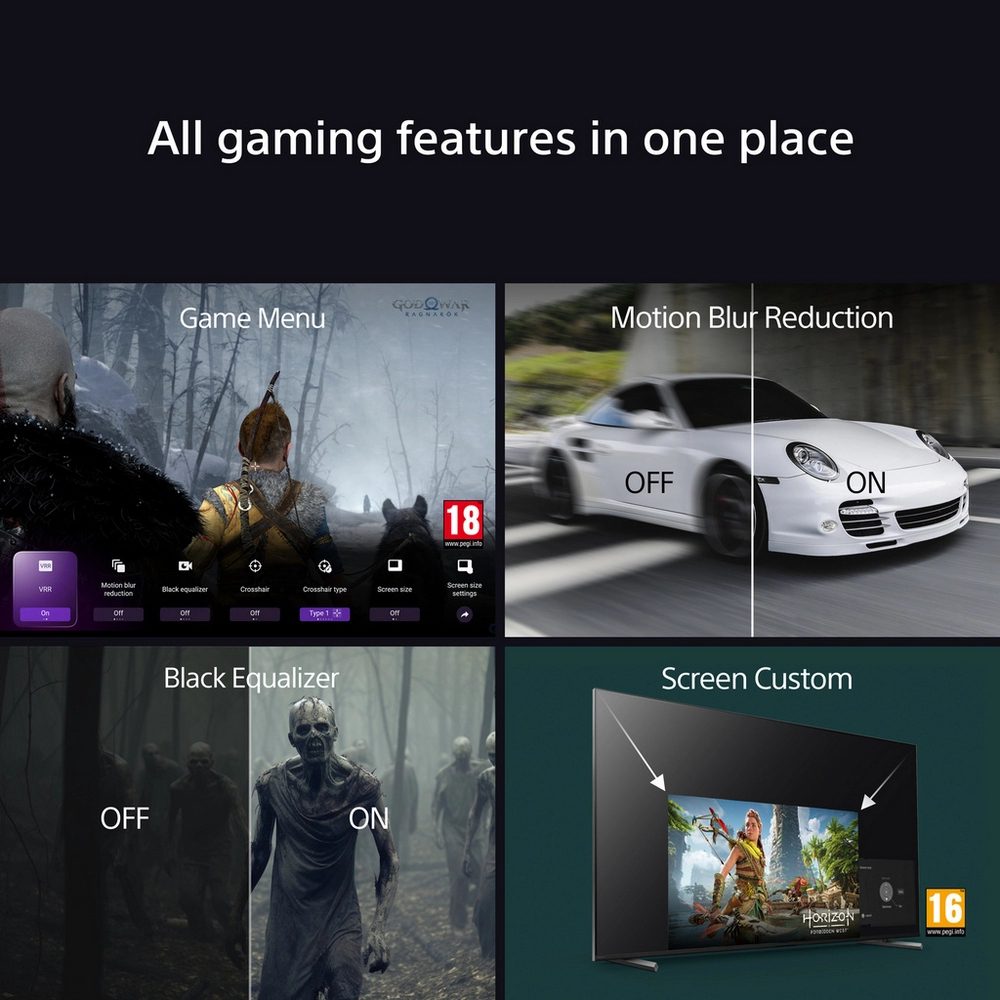 Sony 2024 65" 4K BRAVIA 9 Mini LED HDR Smart TV K65XR90PU - Black Sony 2024 65" 4K BRAVIA 9 Mini LED HDR Smart TV K65XR90PU - Black