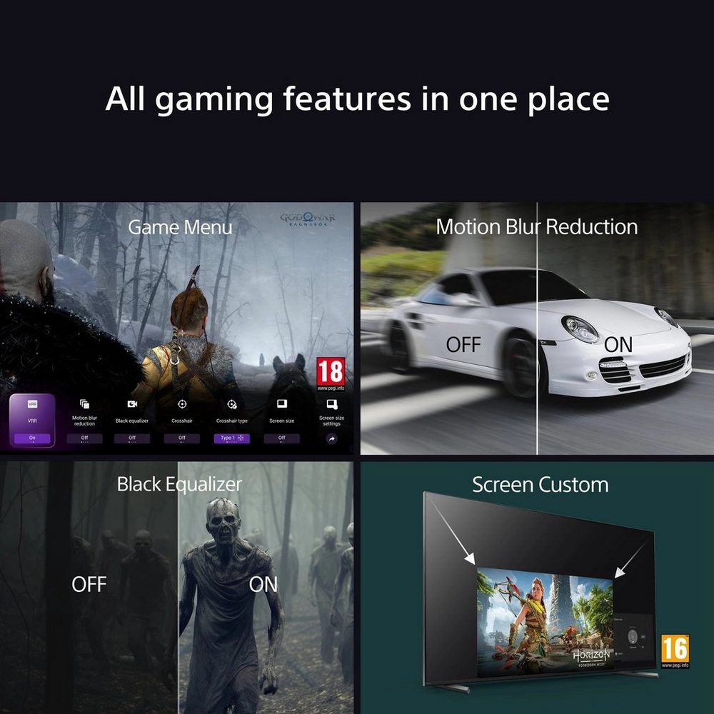 Sony 2024 75" 4K BRAVIA 9 Mini LED HDR Smart TV K75XR90PU - Black Sony 2024 75" 4K BRAVIA 9 Mini LED HDR Smart TV K75XR90PU - Black