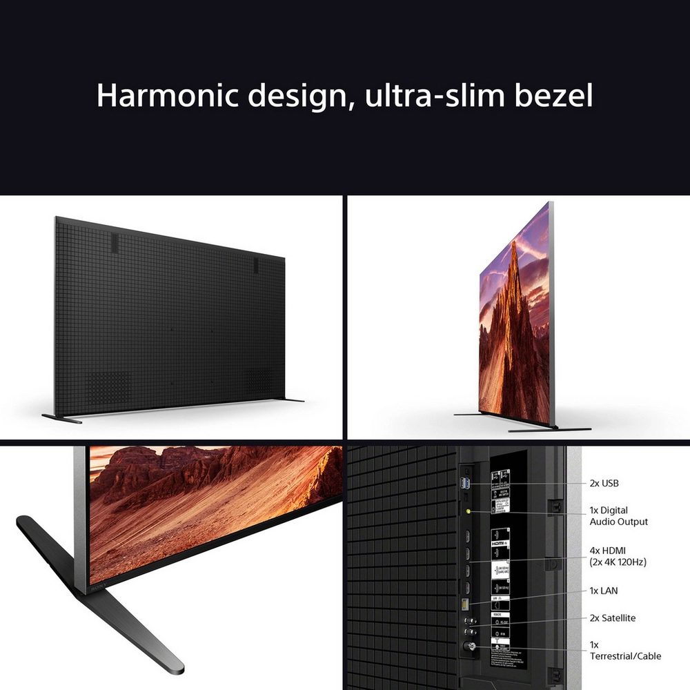Sony 2024 85" 4K BRAVIA 9 Mini LED HDR Smart TV K85XR90PU - Black Sony 2024 85" 4K BRAVIA 9 Mini LED HDR Smart TV K85XR90PU - Black