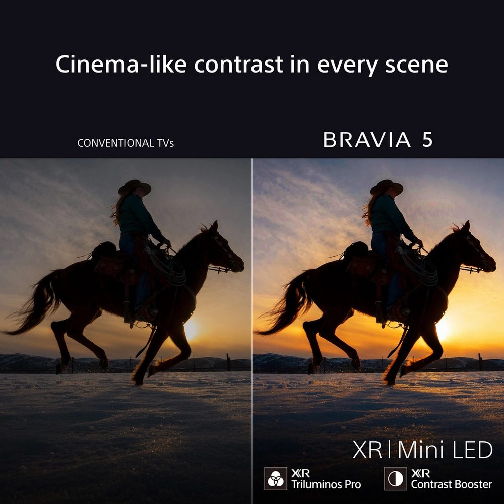 Sony 2025 98" 4K BRAVIA 5 Mini LED HDR Smart TV K98XR55BP - Black Sony 2025 98" 4K BRAVIA 5 Mini LED HDR Smart TV K98XR55BP - Black