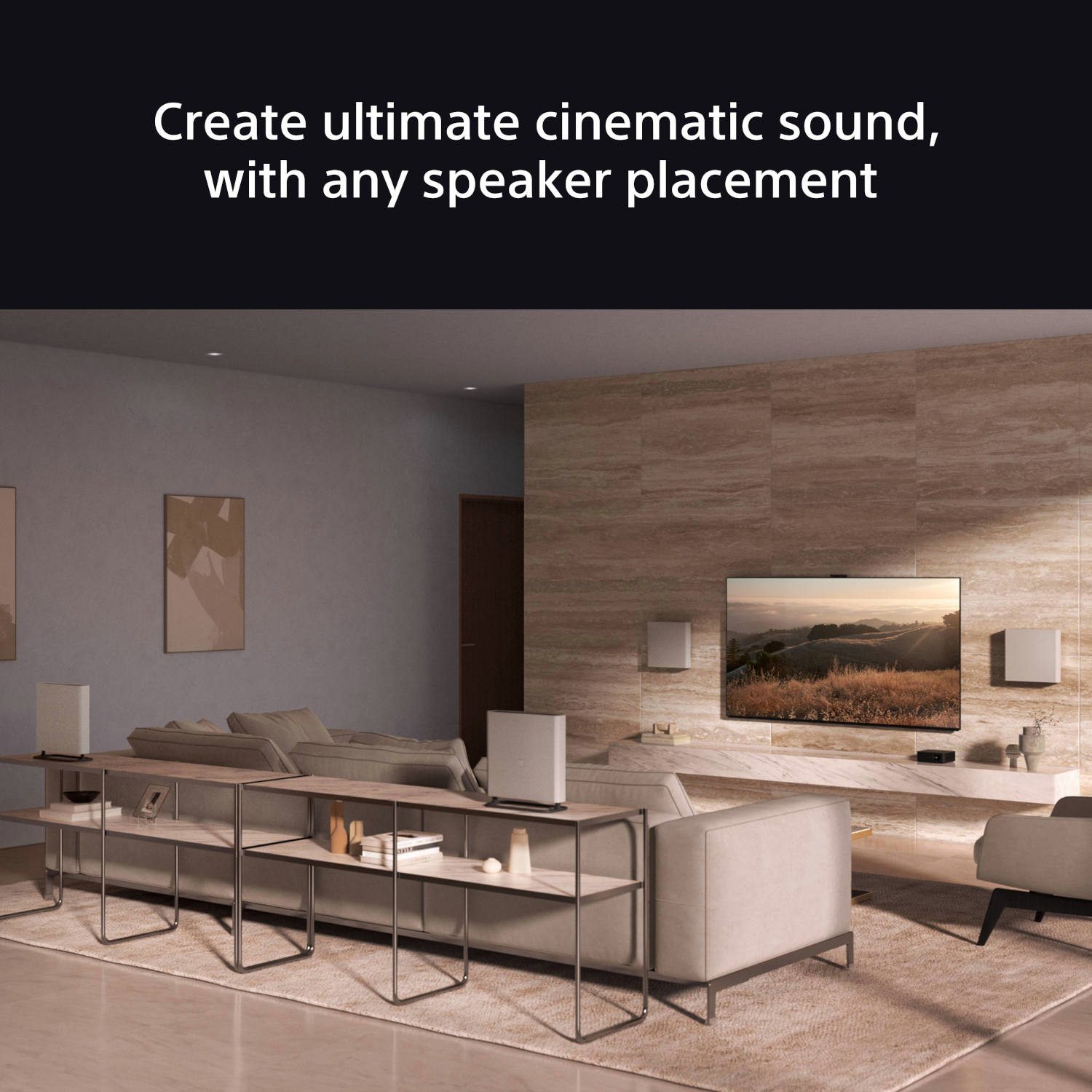 Sony Theatre Quad Home Theatre Sound System HTA9M2.CEK - Grey Sony Theatre Quad Home Theatre Sound System HTA9M2.CEK - Grey