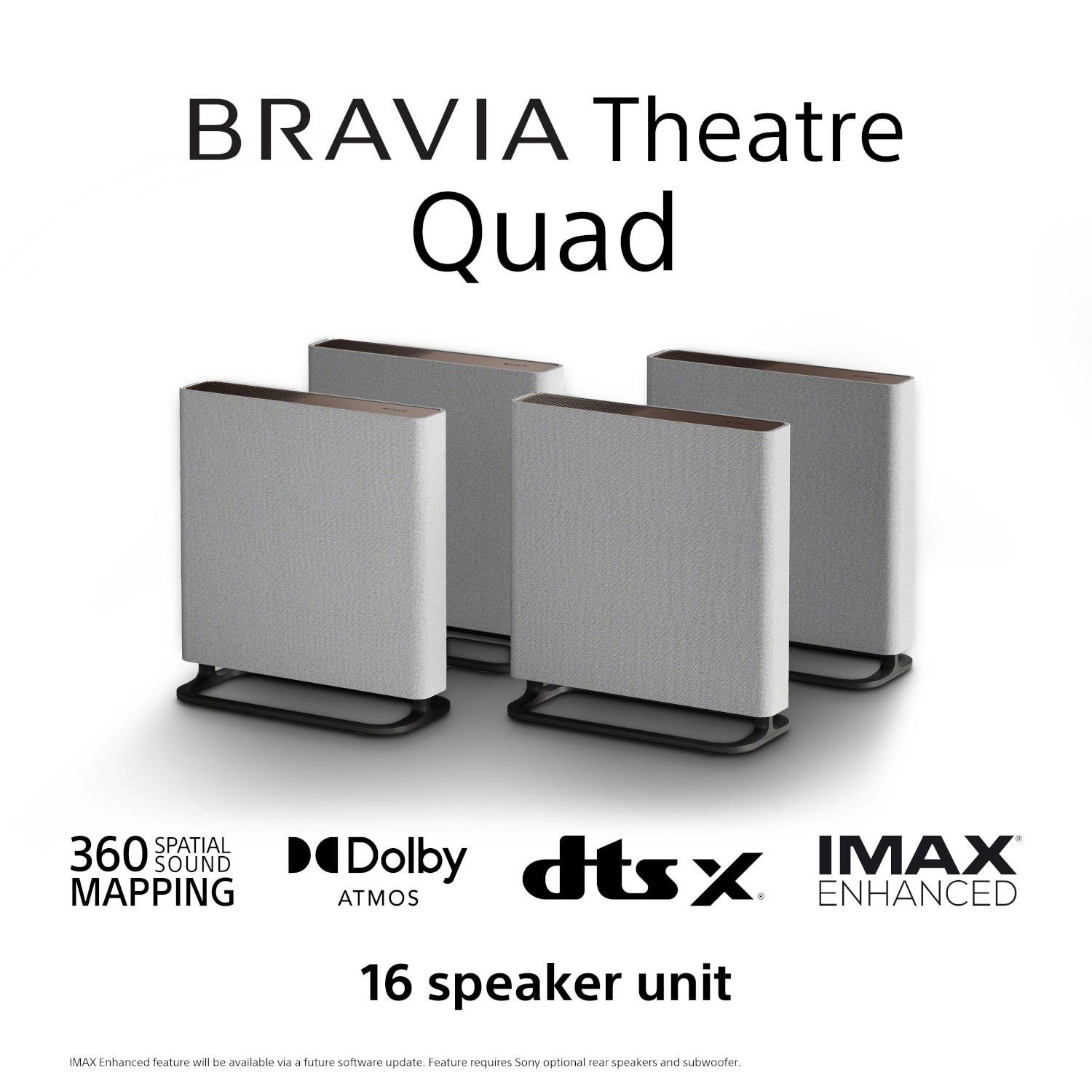 Sony Theatre Quad Home Theatre Sound System HTA9M2.CEK - Grey Sony Theatre Quad Home Theatre Sound System HTA9M2.CEK - Grey