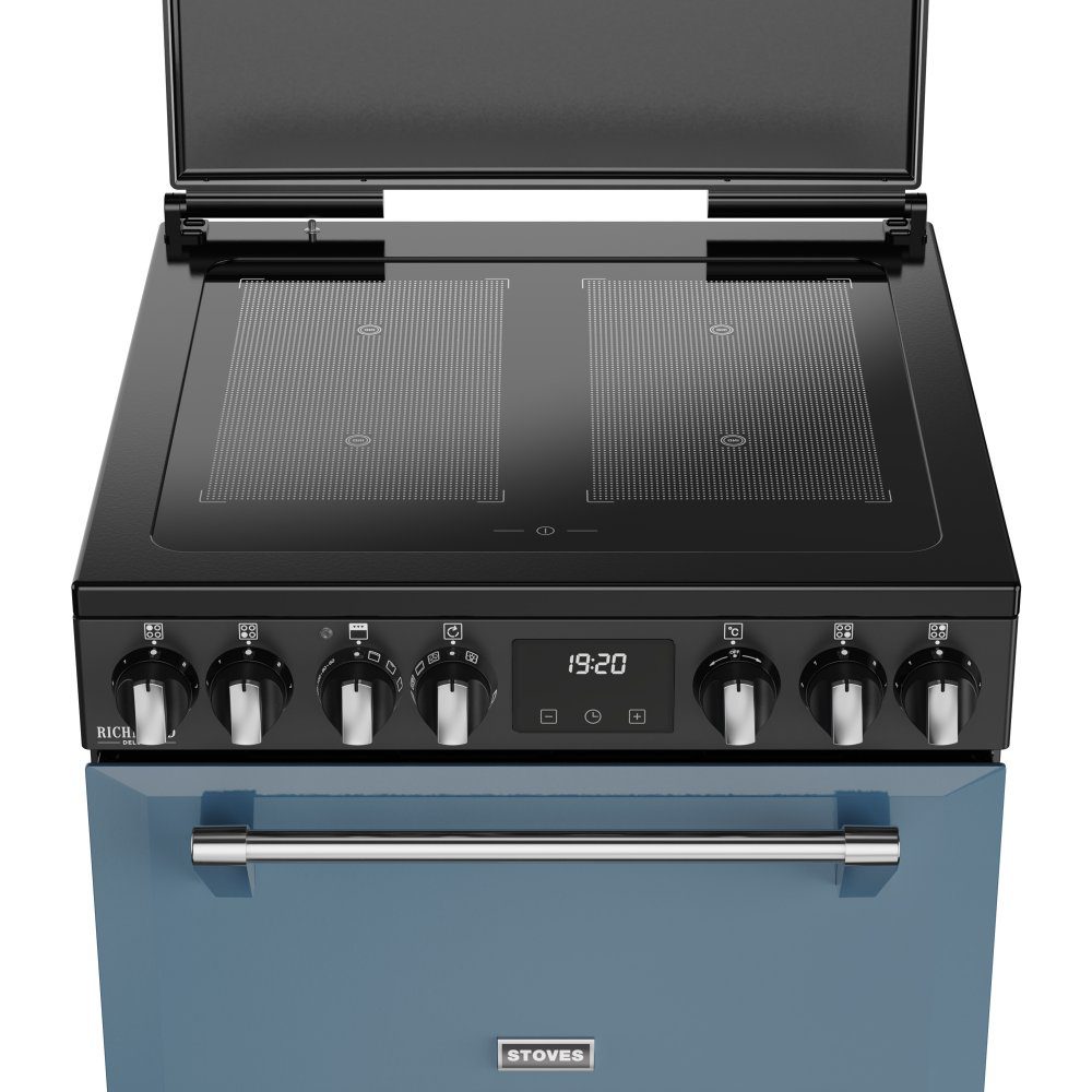 Stoves 60cm Induction Mini Range Cooker 11999 ST DX MRA RICH 60EI RTY TWB - TWILIGHT BLUE Stoves 60cm Induction Mini Range Cooker 11999 ST DX MRA RICH 60EI RTY TWB - TWILIGHT BLUE