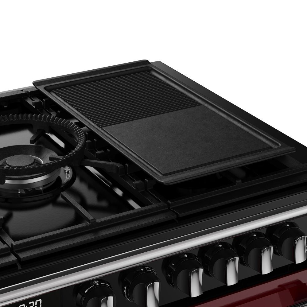 Stoves 12032 Richmond DX 110cm Dual Fuel Range Cooker ST DX RCA RICH 110DF GAR - GARNET RED Stoves 12032 Richmond DX 110cm Dual Fuel Range Cooker ST DX RCA RICH 110DF GAR - GARNET RED