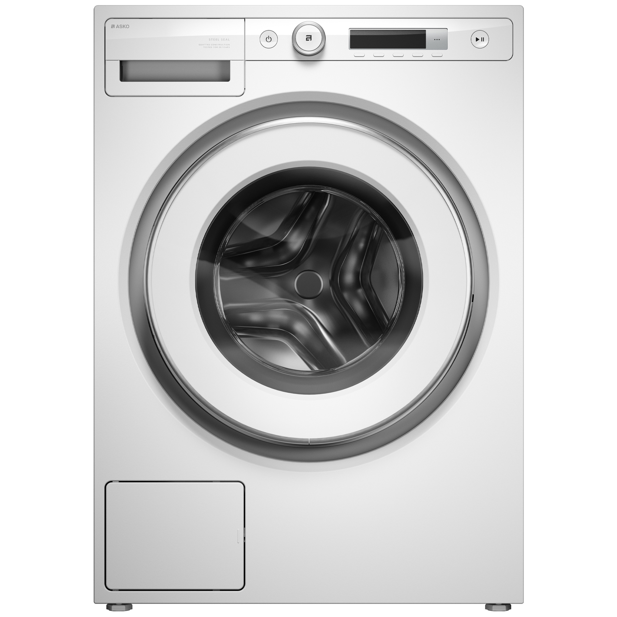 Asko 9kg Steel Seal Washing Machine 1600rpm W3096CW.UK - White
