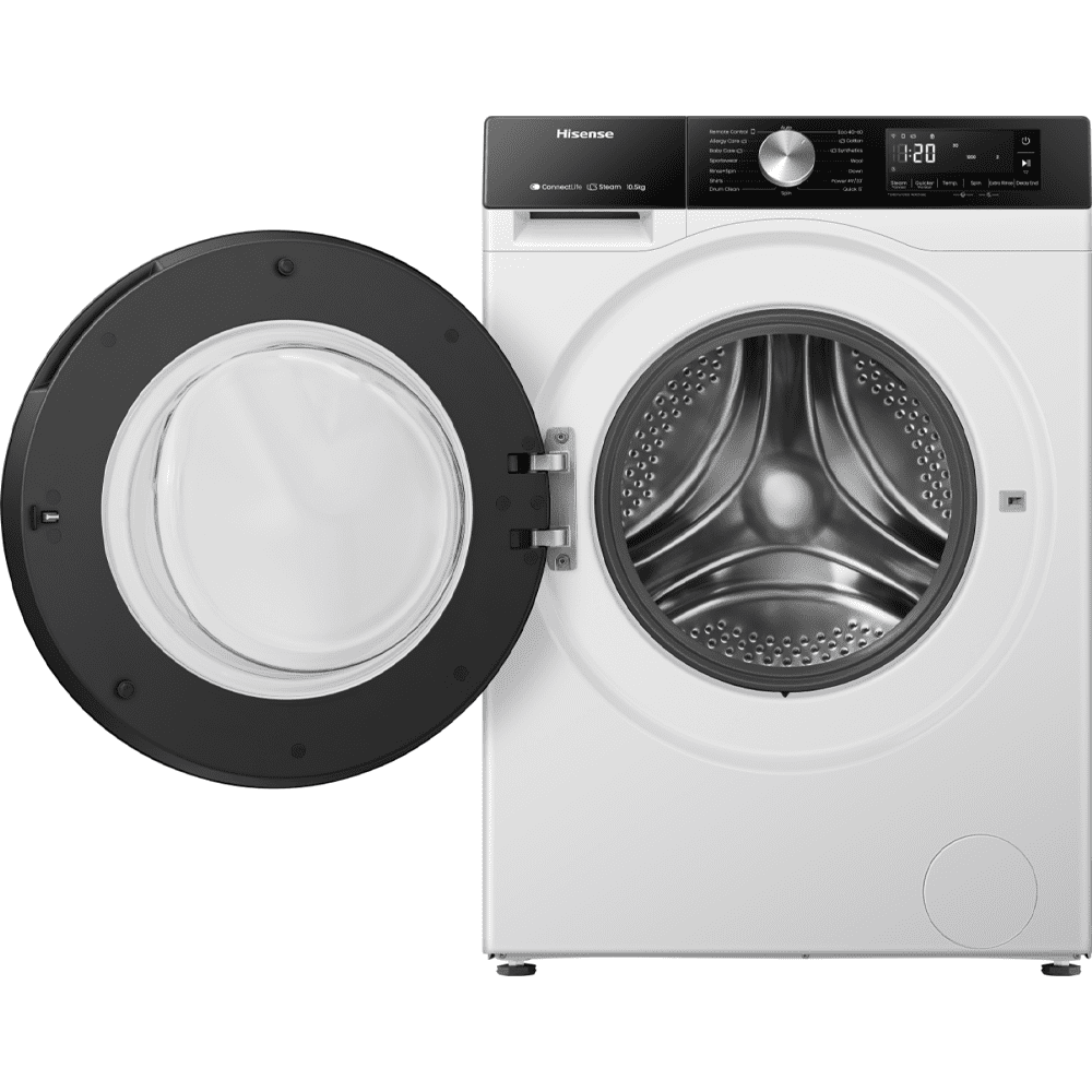 Hisense 10.5kg 3S Series Washing Machine 1400rpm WF3S1043BW3 - White Hisense 10.5kg 3S Series Washing Machine 1400rpm WF3S1043BW3 - White