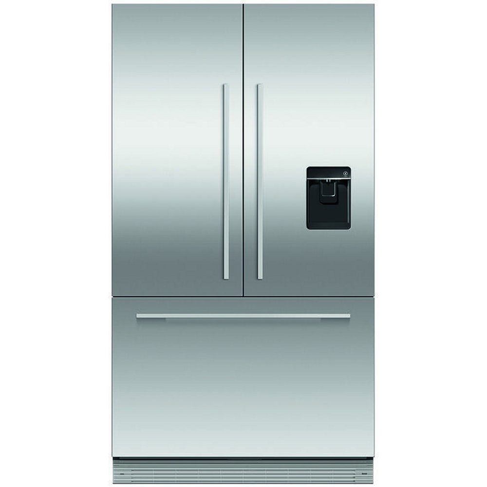 Fisher Paykel  Door Panel Kit With Dispenser Cutout & No Handles RD90AU - Stainless Steel
