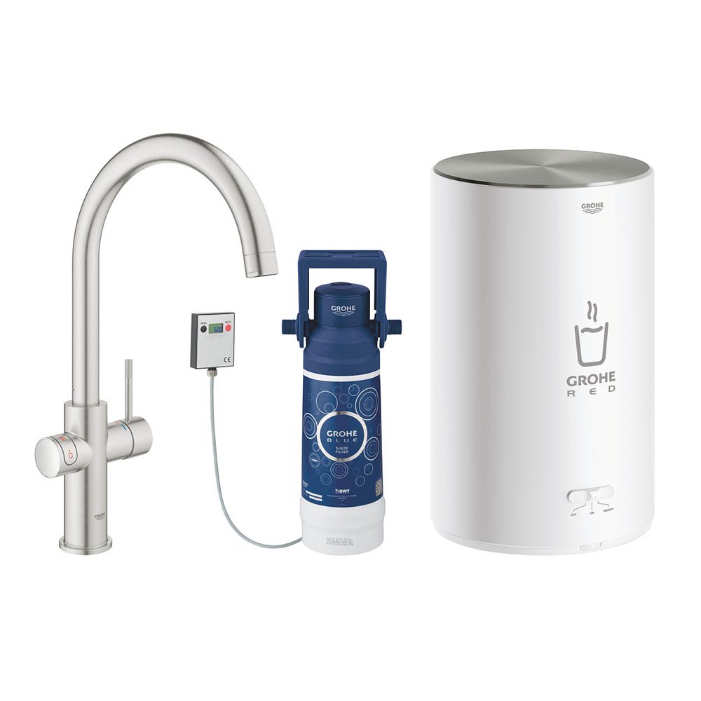 2.0 Duo Instant Boiling Water Tap M Boiler 30058DC1 STAINLESS STEEL