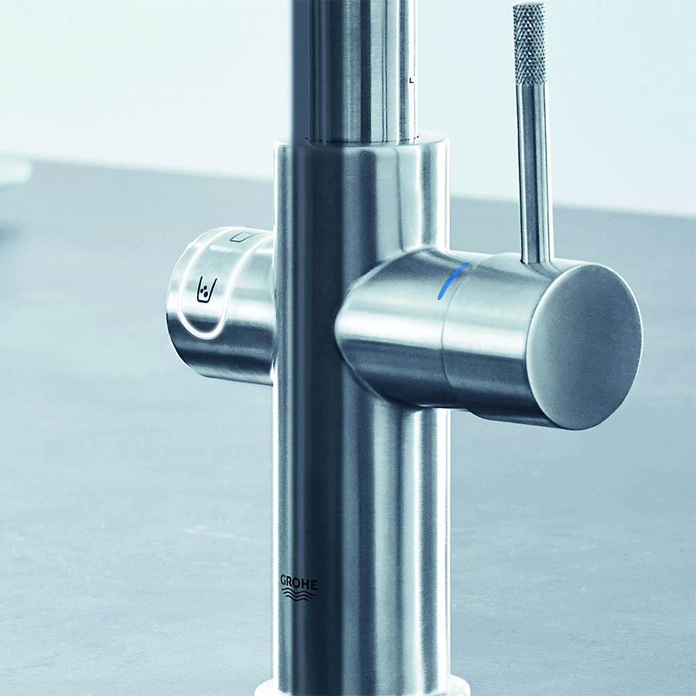 Grohe Red 2.0 Duo Instant Boiling Water Tap and M Size Boiler 30058DC1 - STAINLESS STEEL Grohe Red 2.0 Duo Instant Boiling Water Tap and M Size Boiler 30058DC1 - STAINLESS STEEL