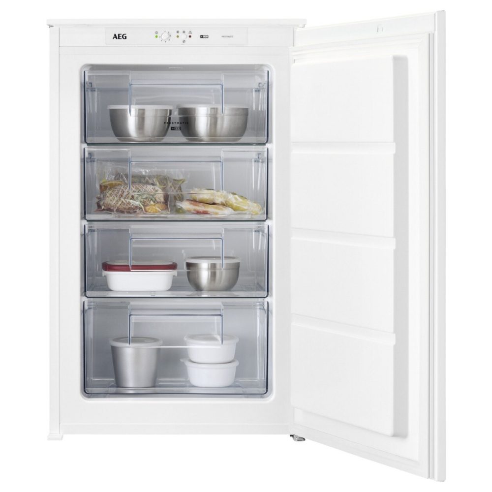 AEG Series 6000 88cm Integrated In Column Freezer ABE688E1LS