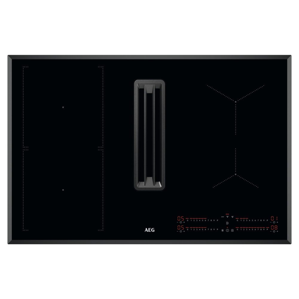 AEG 78cm Series 6000 Recirculating Air Venting Induction Hob CCE84543FB - BLACK AEG 78cm Series 6000 Recirculating Air Venting Induction Hob CCE84543FB - BLACK