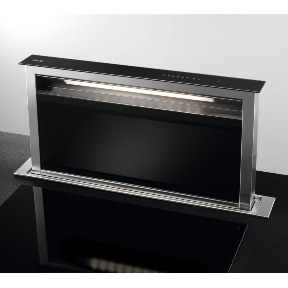 AEG 90cm Series 8000 Downdraft Extractor DDE5980G - BLACK AEG 90cm Series 8000 Downdraft Extractor DDE5980G - BLACK