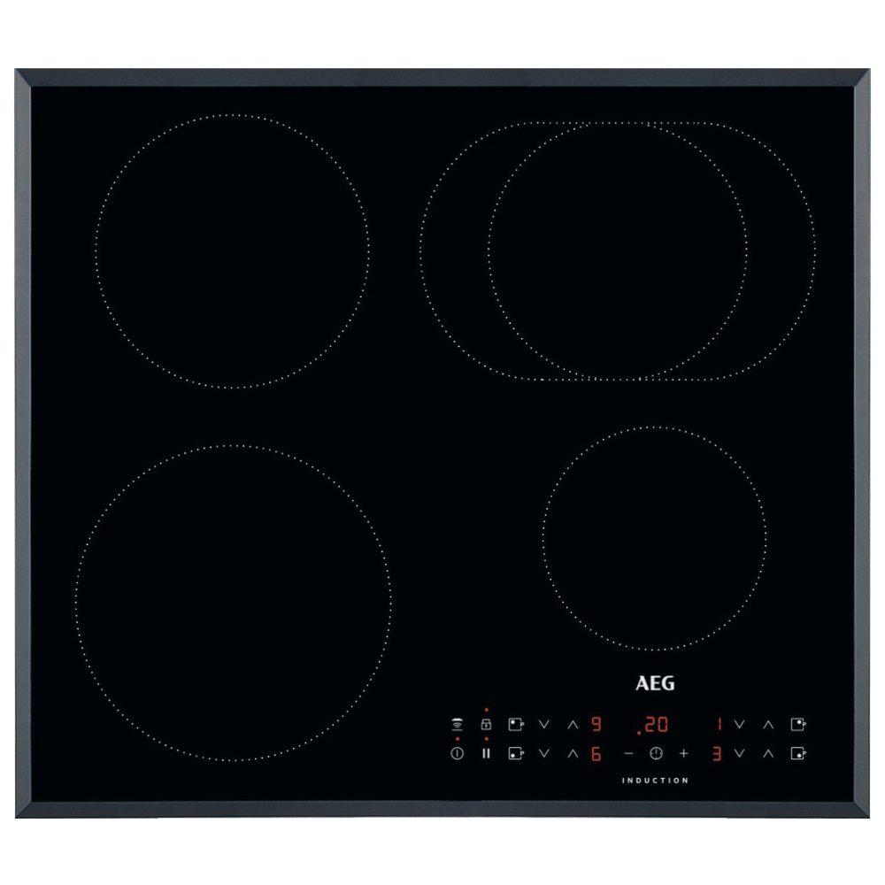 AEG 60cm Series 3000 4 Zone Hob2Hood Bevelled Edge Induction Hob IKB64311FB - BLACK AEG 60cm Series 3000 4 Zone Hob2Hood Bevelled Edge Induction Hob IKB64311FB - BLACK