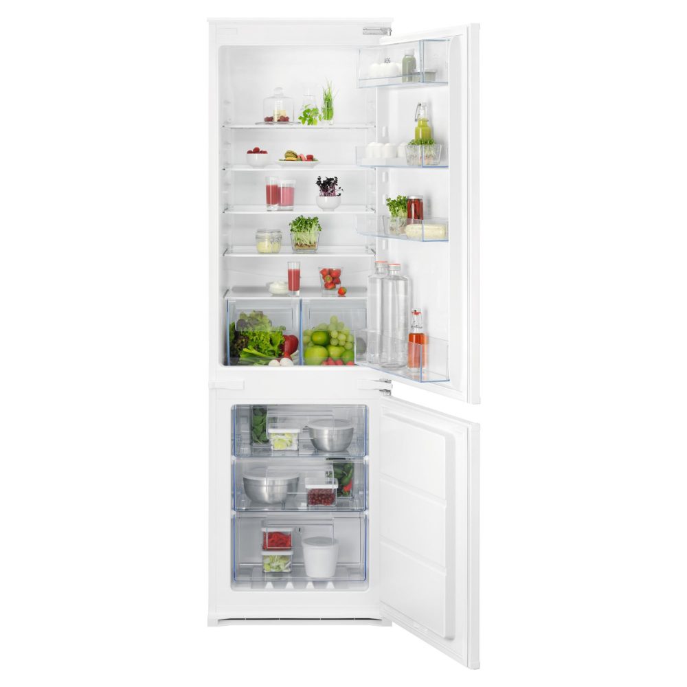 AEG 177cm Series 6000 Integrated 70/30 Frost Free Fridge Freezer OSC6N181ES AEG 177cm Series 6000 Integrated 70/30 Frost Free Fridge Freezer OSC6N181ES