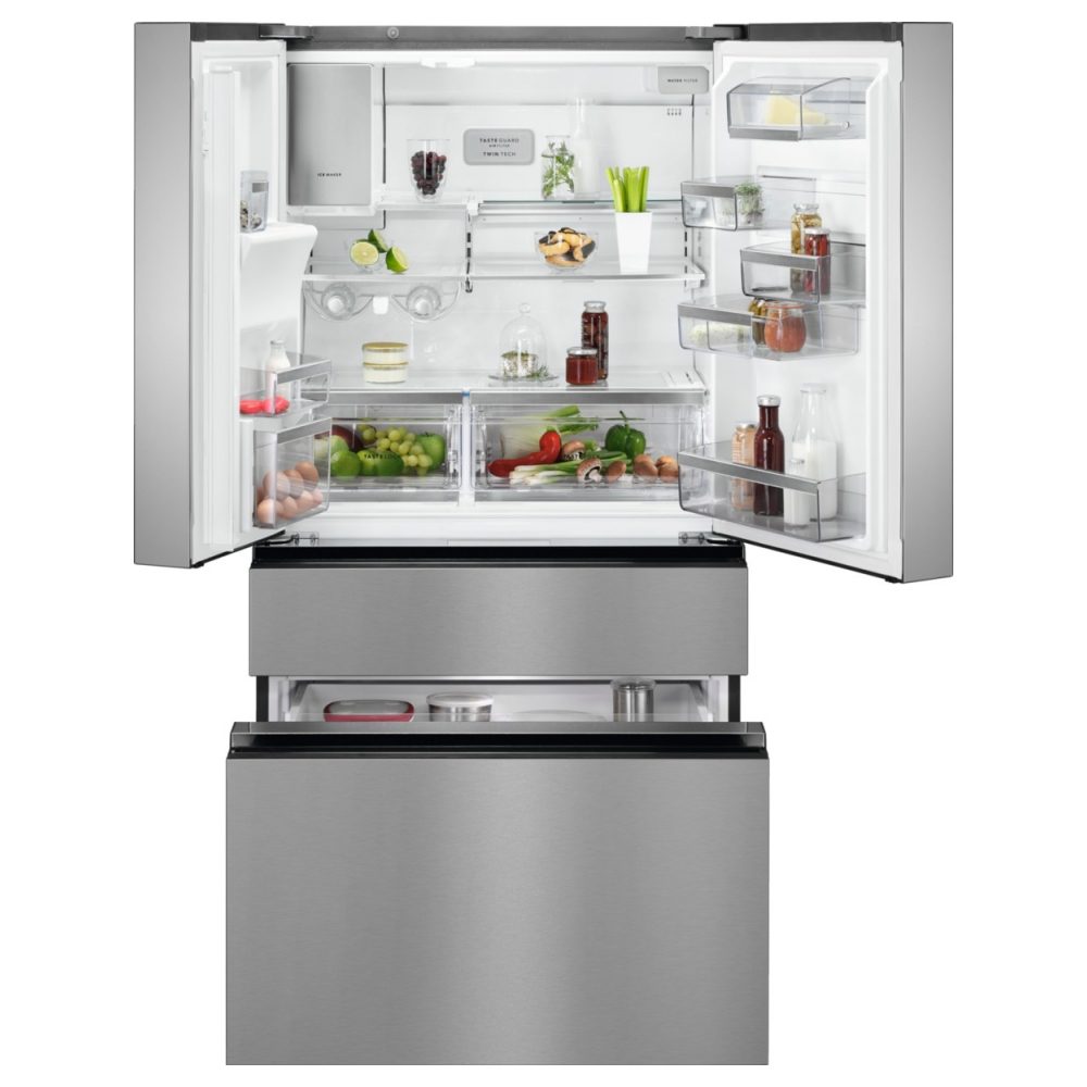 AEG Series 9000 French Style Fridge Freezer With Ice And Water RMB954F9VX - STAINLESS STEEL AEG Series 9000 French Style Fridge Freezer With Ice And Water RMB954F9VX - STAINLESS STEEL