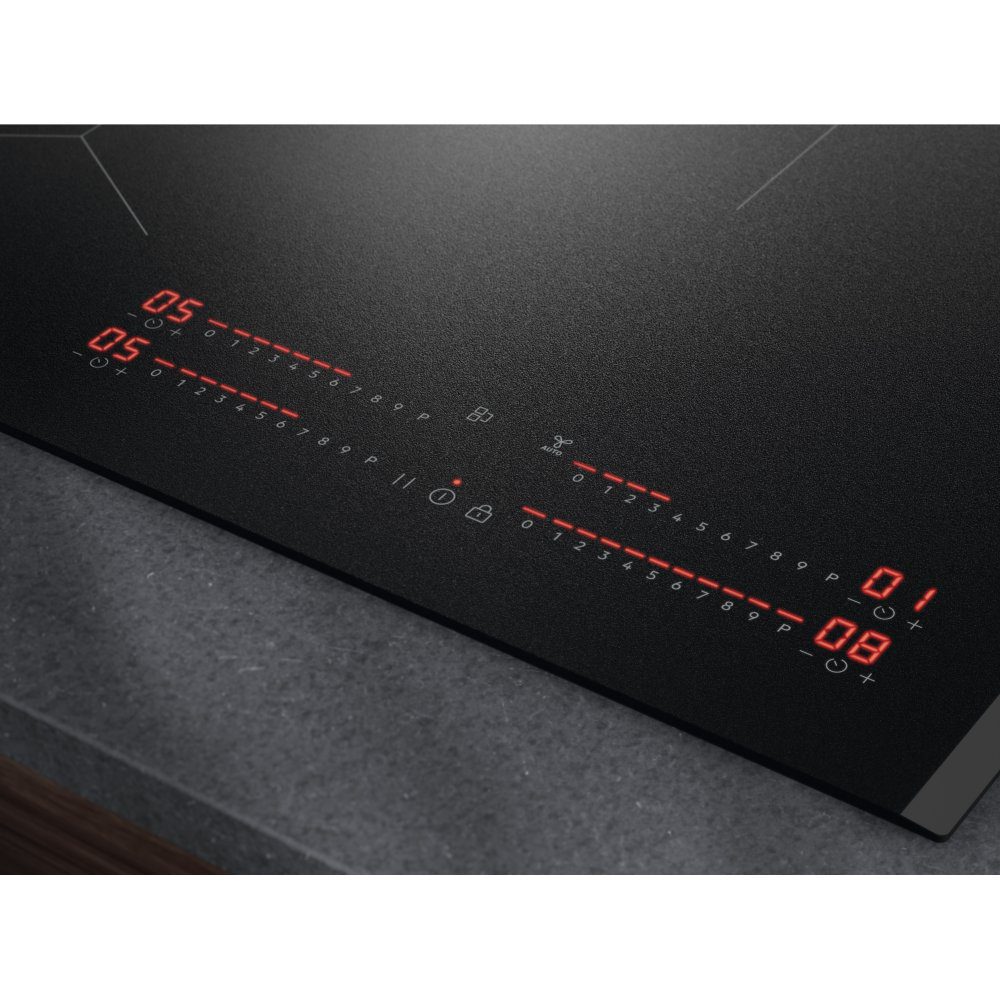 AEG 81cm Series 6000 4 Zone Hob2Hood Induction Hob TI84IB00FZ - BLACK AEG 81cm Series 6000 4 Zone Hob2Hood Induction Hob TI84IB00FZ - BLACK