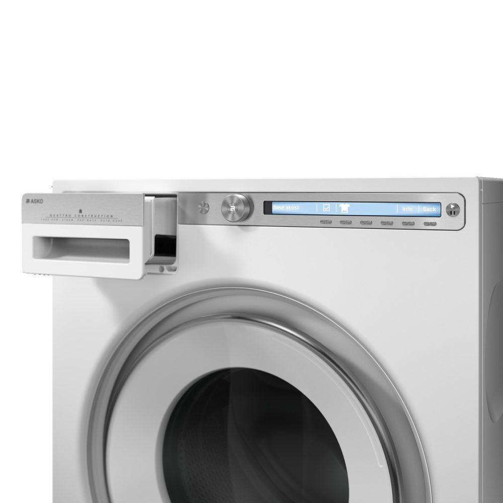 Asko 9kg Logic Washing Machine 1600rpm W4096RWUK1 - WHITE Asko 9kg Logic Washing Machine 1600rpm W4096RWUK1 - WHITE