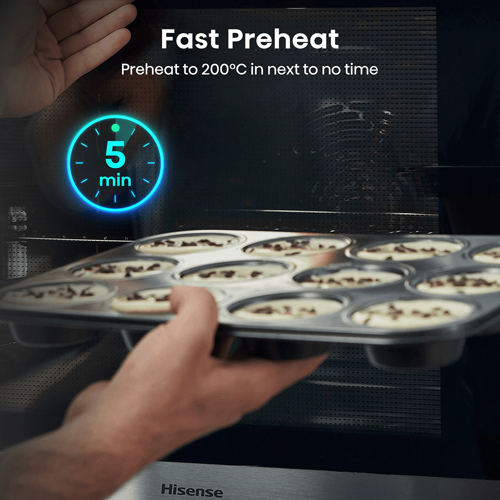 Hisense Built In Air Fry Plus Combination Microwave For Tall Housing BIM44321AX - STAINLESS STEEL Hisense Built In Air Fry Plus Combination Microwave For Tall Housing BIM44321AX - STAINLESS STEEL