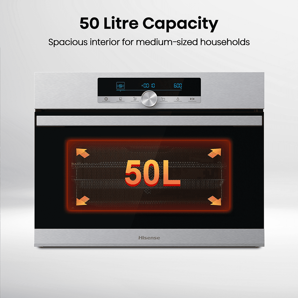Hisense Built In Air Fry Plus Combination Microwave For Tall Housing BIM44321AX - STAINLESS STEEL Hisense Built In Air Fry Plus Combination Microwave For Tall Housing BIM44321AX - STAINLESS STEEL